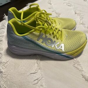 Hoka Neon Yellow Athletic Shoes
